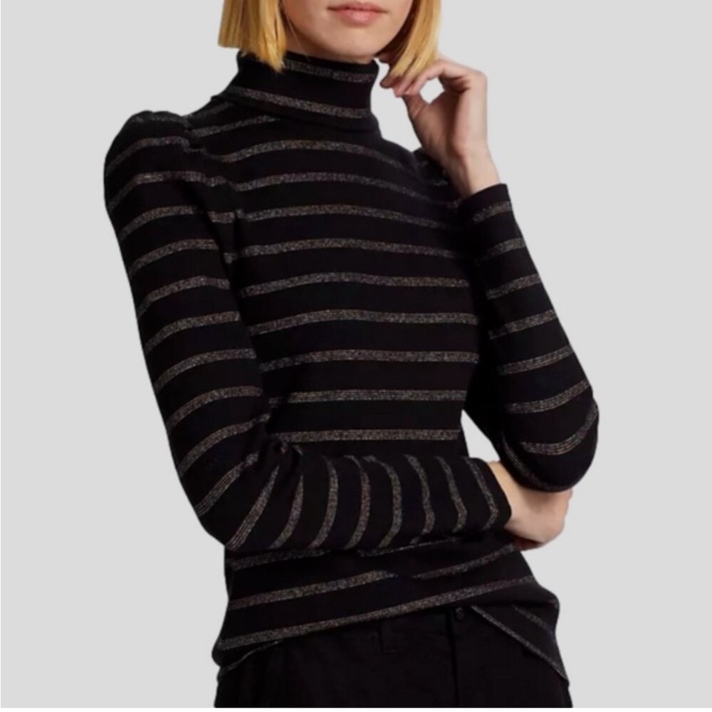 Veronica Beard Cedar Turtleneck Size Small